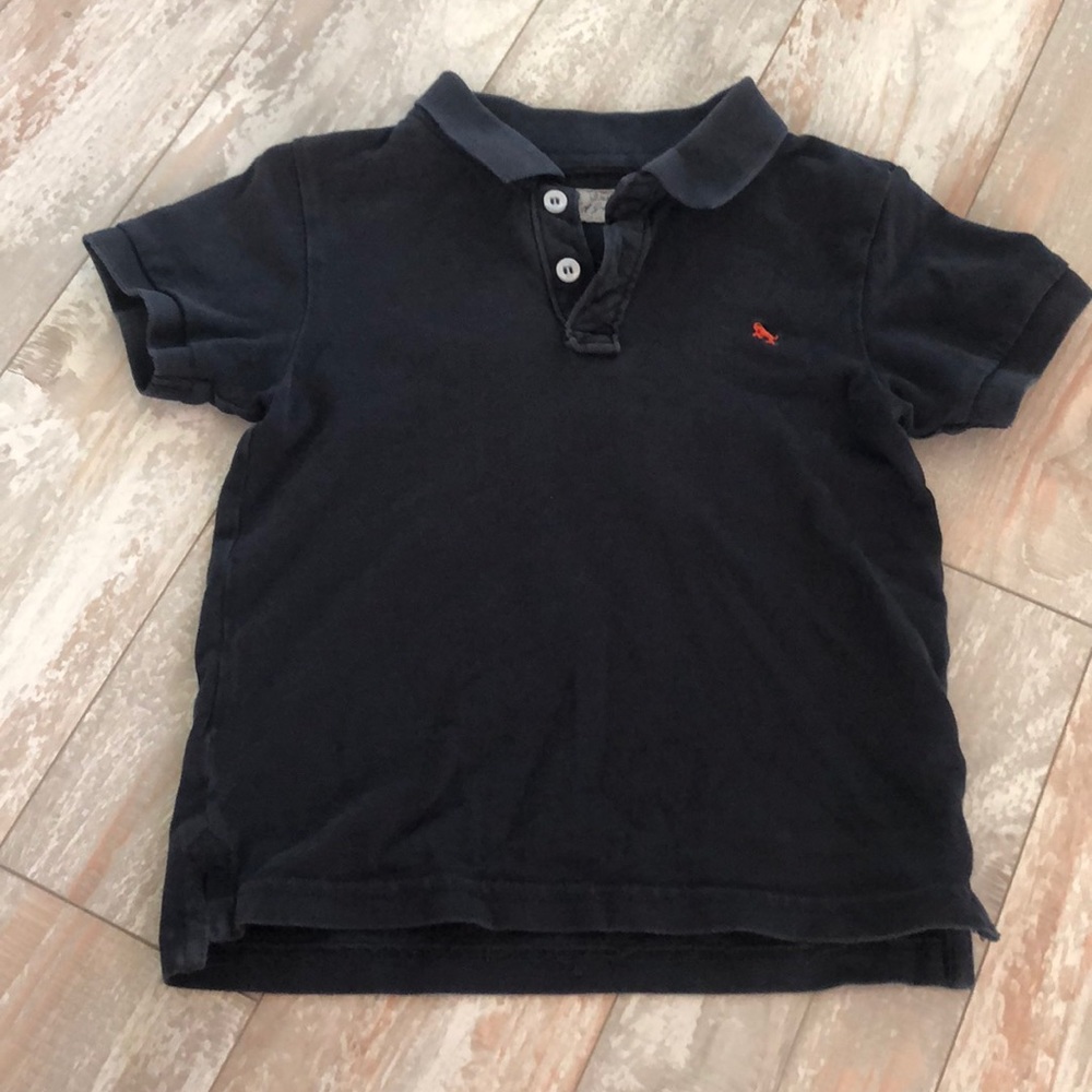H&M navy polo size 4-6